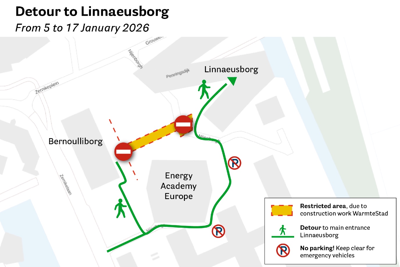 Omleiding Warmte stad