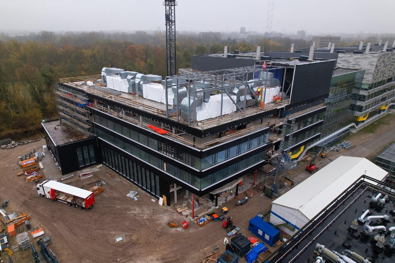 Hoogste punt bereikt in tweede fase Feringa Building