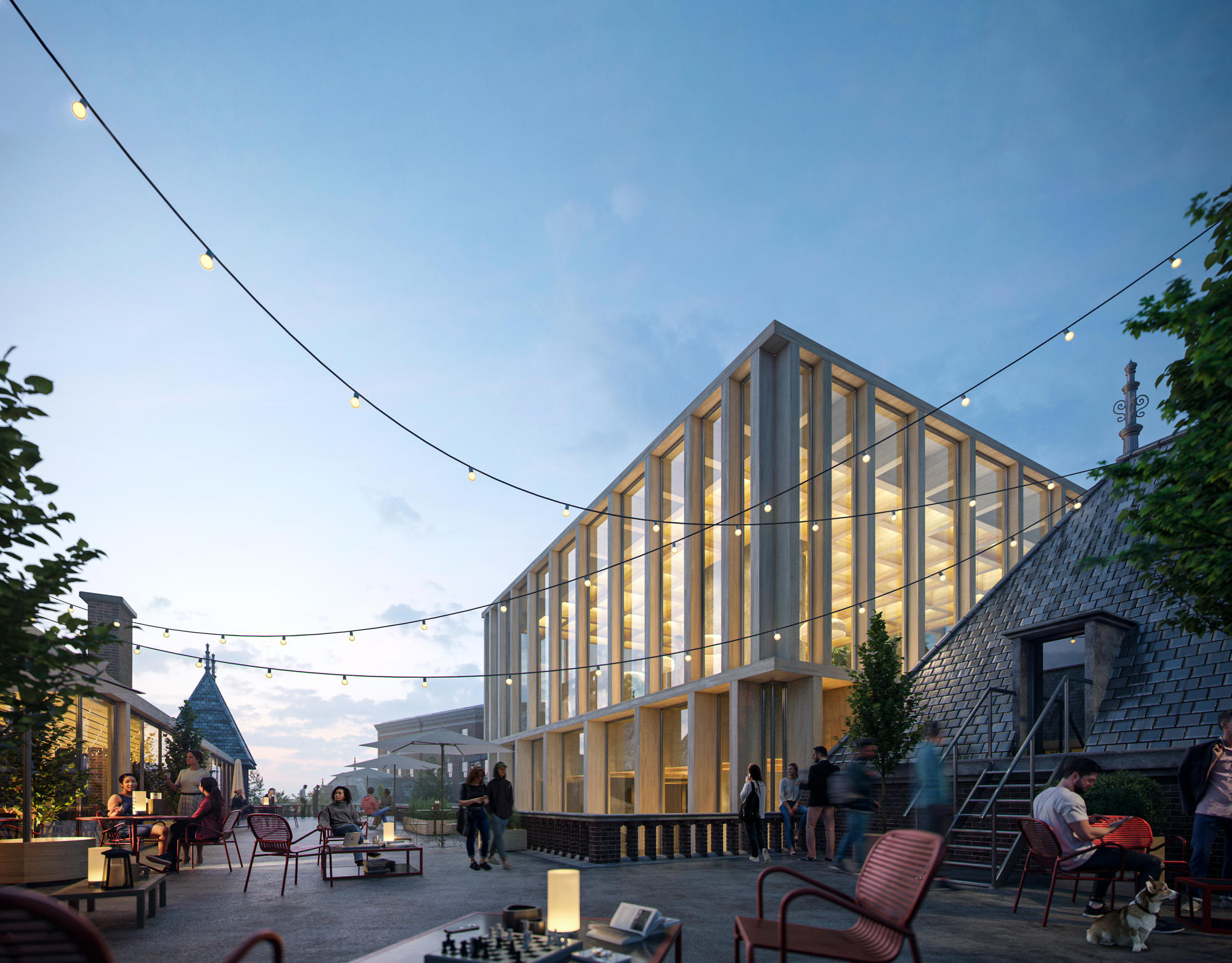 Impressie van exterieur nieuwe UCG. Afbeelding: MARTA