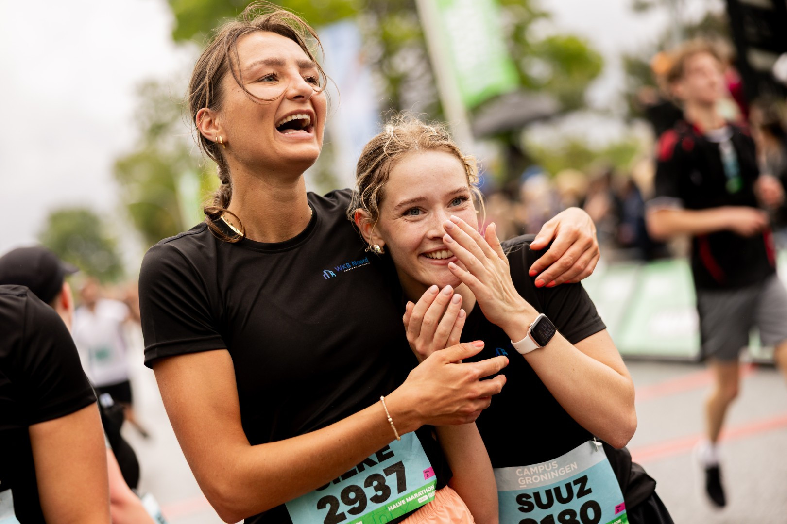 Eerste editie Halve Marathon Groningen groot succes: regen, records en een gedeeld gevoel van trots