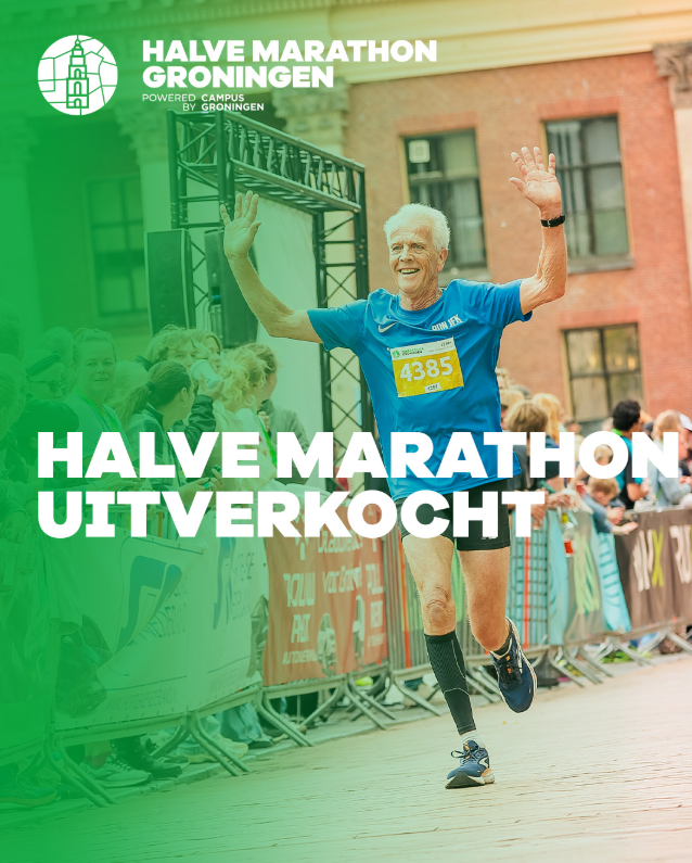Halve marathon Groningen Uitverkocht