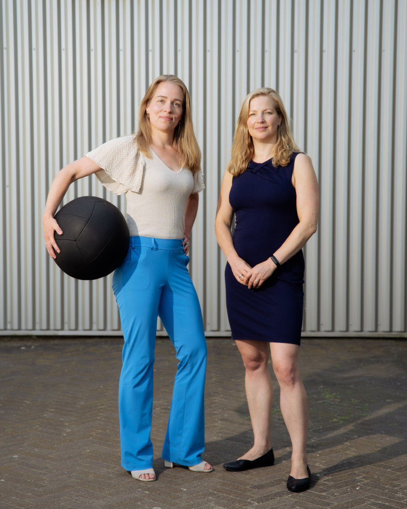 Frontrunners Annelies Wolters en Natasja Topelen