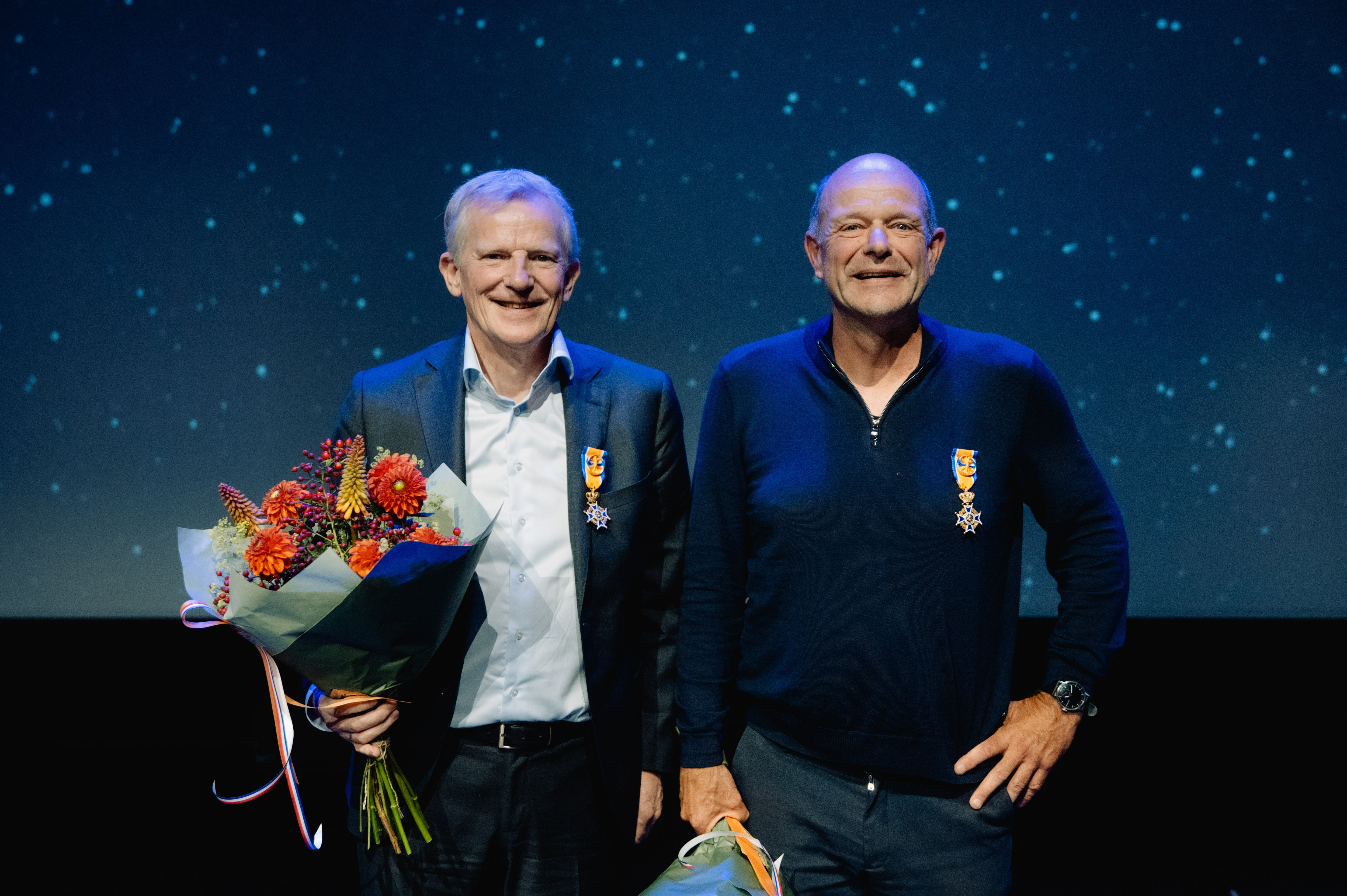 Koninklijke erkenning voor Johannes Wolters en Ton Vries tijdens Life Science Conference