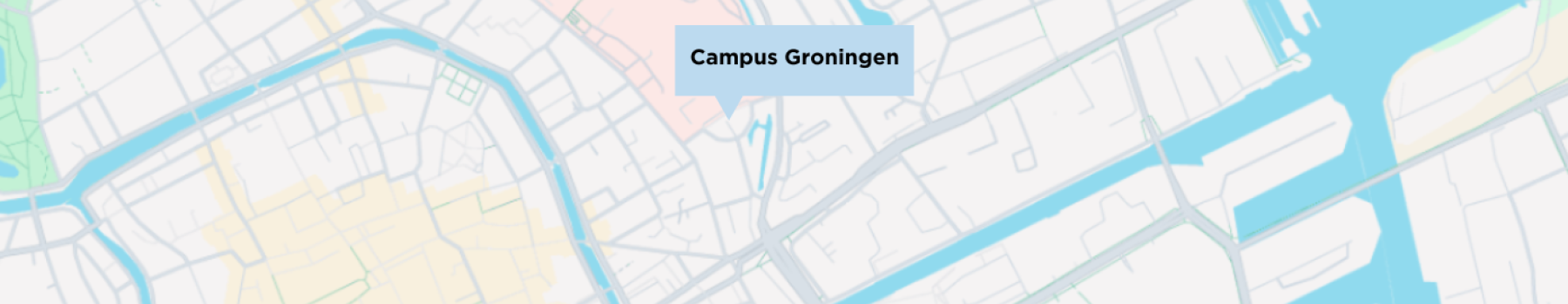 Kaart Campus Groningen